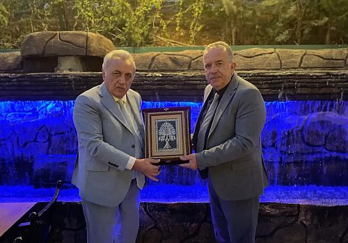 Amasya Üniversitesi Rektörü Prof. Dr. Ahmet Hakkı Turabi’den Saffet Kaya’ya Ziyaret