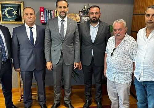 Ankara Serhat Ardahan Federasyonu CHP Ardahan Milletvekili Özgür Erdem İncesu yu ziyaret etti 