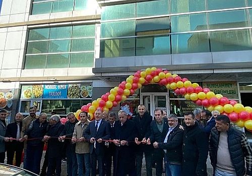 Ardahan 21.23.Dönem Milletvekili Saffet Kaya Morkoç Tabldot Yemek lokantası açılışına katıldı 