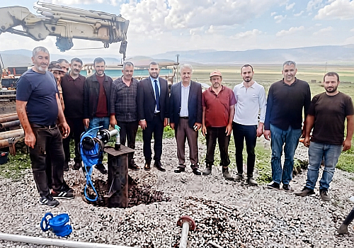 Ardahan Ağzıpek Köyü’nde Su Sevinci: 150 Metrelik Sondajla Su Bulundu
