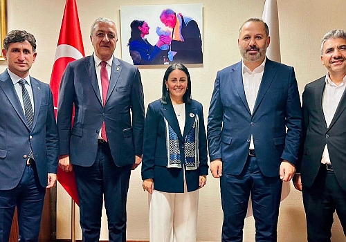 Ardahan Ak Parti Heyeti, İçişleri Bakan Müşavirini Ziyaret Etti