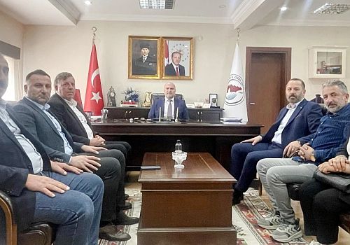 Ardahan Ak Parti İl Yönetim Kurulu Üyeleri Ardahan İl Özel İdaresi’ni ziyaret etti