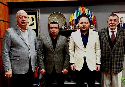 Ardahan AK Parti Milletvekili Kaan Koç, Ankara Göle Dernek yönetimi'ni TBMM'de görüştü 