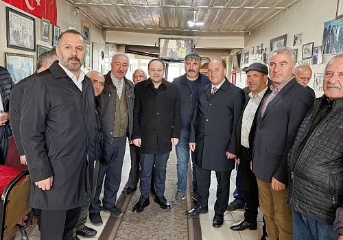 Ardahan Ak Parti Milletvekili Kaan Koç Hanak ta vatandaşlarla ve muhtarlarla buluştu