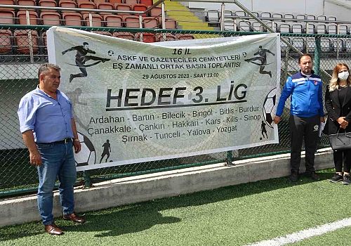 Ardahan Amatör Spor Kulüpleri Federasyonu Başkanı Özgür Hamza Küçükten 3’üncü lig talebi