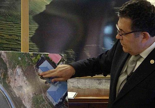 Ardahan Belediye Başkanı Açıkladı Öğüt’ün butik otel inşaatı doğayı tahrip ediyor