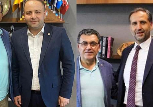 Ardahan Belediye Başkanı Faruk Demir Mecliste Ardahan milletvekillerini ziyaret etti