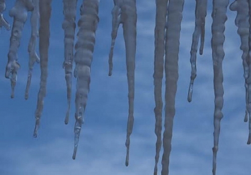 Ardahan buz kesti...Göle'de hava sıcaklığı eksi 21 dereceye kadar düştü