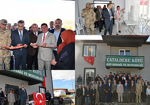 Ardahan Çataldere’ye Yeni Buluşma Noktası: Köy Konağı Hizmete Açıldı