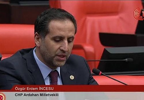 Ardahan CHP Milletvekili Özgür Erdem İncesu, doğalgaz indirim talebimiz sonuca ulaşma yolunda