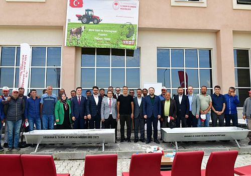 Ardahan da 15 Köye Metal Kürün Dağıtıldı