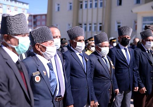 Ardahan'da 19 Eylül Gaziler Günü düzenlenen törenle kutlandı