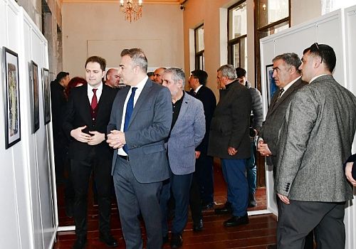 Ardahan da 21 Mart Nevruz Bayramı Etkinlikleri Kapsamında Sergi Açılışı gerçekleştirildi 