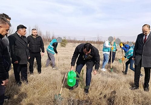 Ardahan’da Adalet Ormanı’na 300 Fidan Dikildi