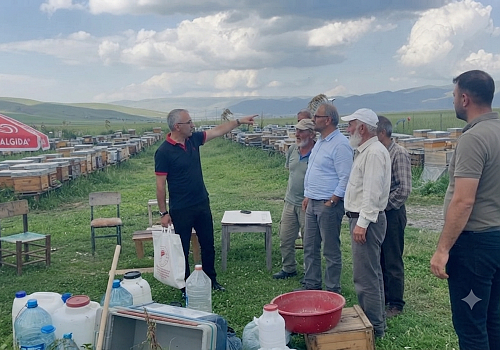 Ardahan’da Bal Hasadı Öncesi Saha Çalışmaları ve Arıcılara Teknik Destek