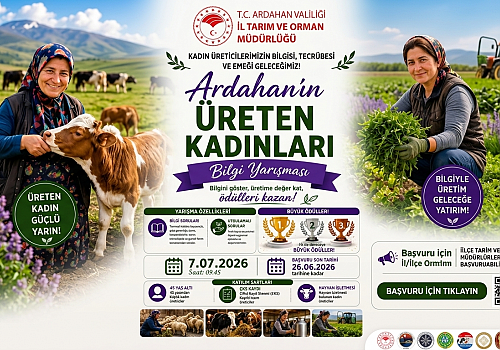 Ardahan’da Büyük Heyecan: Ardahan’ın Üreten Kadınları Yarışıyor!