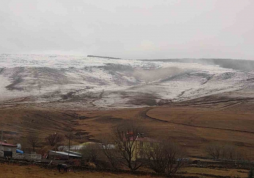 Ardahan'da dağlar beyaza büründü