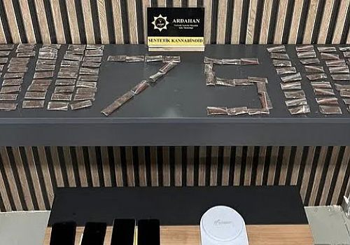 Ardahan’da düzenlenen uyuşturucu operasyonunda 2 kişi tutuklandı