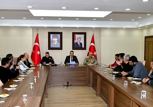 Ardahan da Emniyet ve Güvenlik Basın Toplantısı gerçekleştirildi