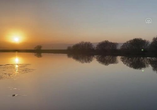 Ardahan'da günbatımı