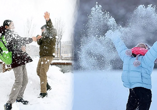Ardahan da hava koşulları nedeniyle il genelinde tüm okullarda eğitime yarın ara verildi