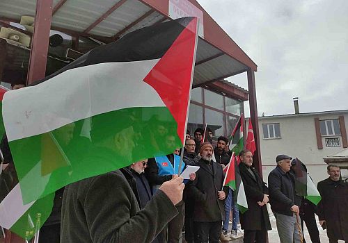 Ardahan’da İsrail Protestosu: Gazze İçin Destek Çağrısı