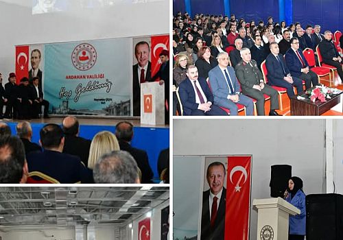 Ardahan da İstiklal Marşı’nın kabulünün 104. Yıl dönümünü kutlama ve Mehmet Akif Ersoy’u anma programı düzenlendi 