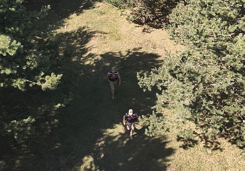 Ardahan’da jandarma ekipleri, yangın riski nedeniyle ormanlık alanlarda devriye görevi yürütüyor.