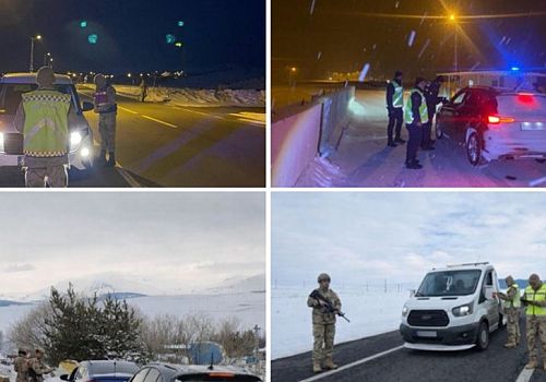 Ardahan’da Jandarma Gece Gündüz Görev Başında: Merkez ve Hanak’ta