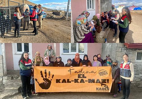 Ardahan da KADES uygulaması hakkında bilgilendirme yapmaya devam ediyor