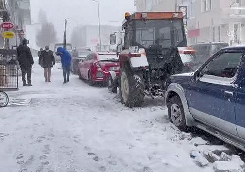 Ardahan da Kar yağışı yaşamı olumsuz etkiledi