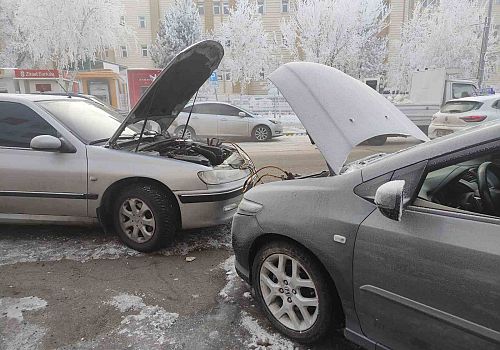 Ardahan’da kar yağışının ardından etkili olan soğuk hava vatandaşlara zor anlar yaşattı