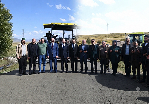 Ardahan da Kazlıköy ve Sarıyamaç Köylerinde SSB Yol Çalışmaları Hız Kesmeden Devam Ediyor