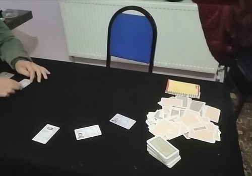 Ardahan da Korona virüsü de hiçe sayarak kumar oynayanlara ceza yağdı 