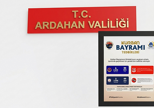 Ardahan’da Kurban Bayramı İçin Üst Düzey Tedbirler Alındı