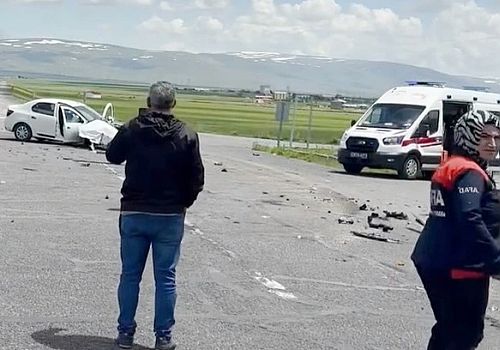 Ardahan da Meydana gelen Kazada biri ağır olmak üzere iki kişi yaralandı