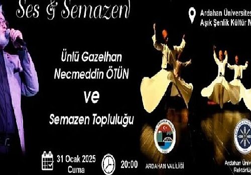 Ardahan’da muazzam bir konserle sahne alacak