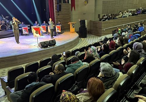 Ardahan'da, Polis Akademisi Bando Muzikaları Armoni Şube Müdürlüğü tarafından konser verildi