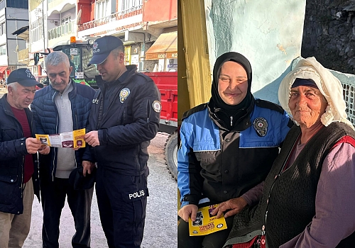 Ardahan’da Polis, Dolandırıcılık Mağdurlarını Önlemek İçin Kapı Kapı Geziyor