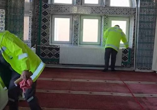 Ardahan da Ramazan Öncesi Camilerde Büyük Temizlik Seferberliği