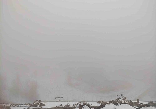 Ardahan da Sabah saatlerinde etkili olan yoğun sis zor anlar yaşattı.