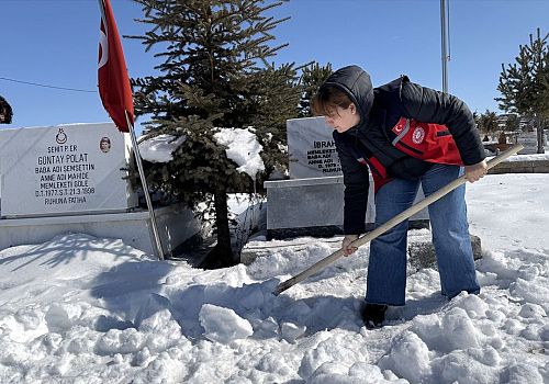 Ardahan’da Şehit Mezarları İçin Bakım ve Temizlik Çalışması Başlatıldı