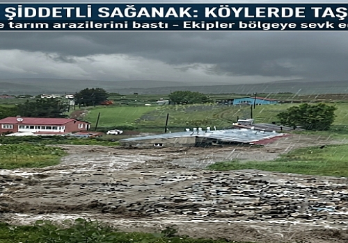 Ardahan’da Şiddetli Sağanak: Köylerde Taşkın Alarmı