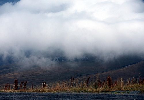Ardahan’da Sis ve Sağanak Etkili Oldu