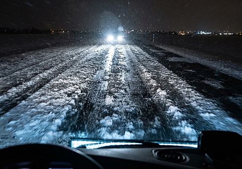 Ardahan'da Sürpriz Dolu Yağışı Ulaşımı Olumsuz Etkiledi