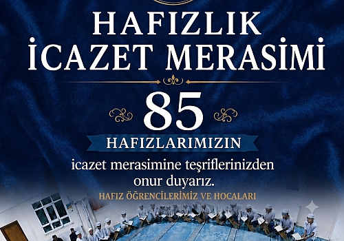 Ardahan'da Tarihi Gün: 85 Hafız İcazet Alıyor