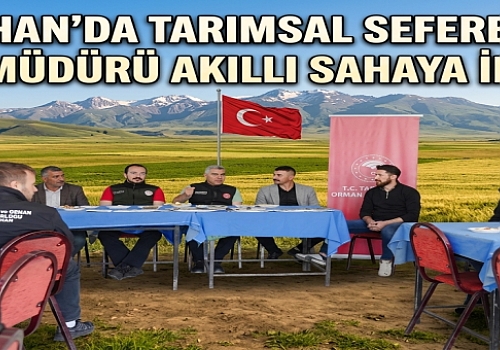 Ardahan'da Tarımsal Seferberlik: İl Müdürü Akıllı Sahaya İndi
