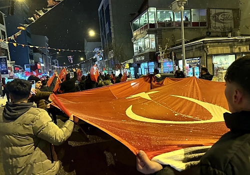 Ardahan'da terör saldırıları ve PKK protesto edildi