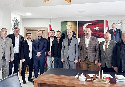 Ardahan’da Uluslararası Demokratlar Birliği Gürcistan Heyeti’nden Ziyaret