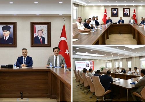 Ardahan da Vali Başkanlığında Şap hastalığı Toplantısı yapıldı 